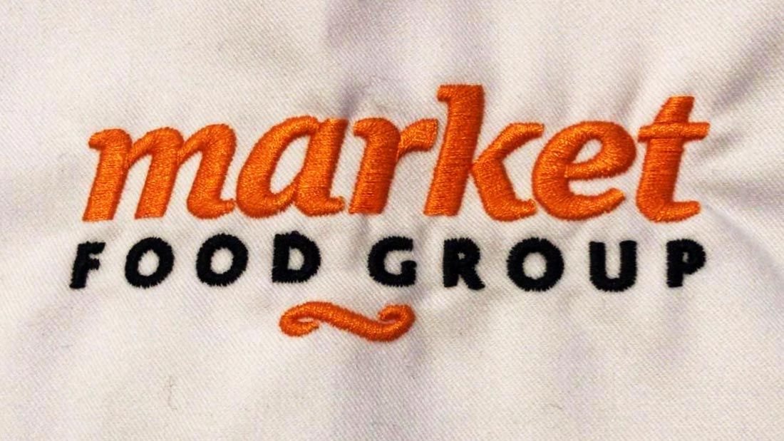Logo borduren Market Food Group